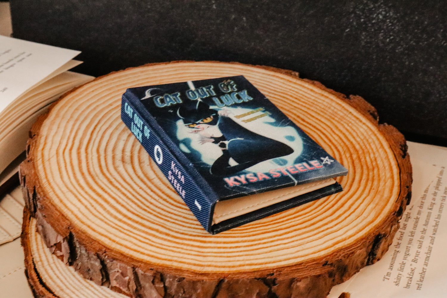 Cat Out of Luck Officially Licensed Book Wallet