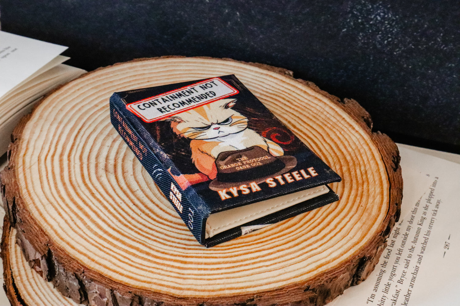 Containment Not Recommended Officially Licensed Book Wallet