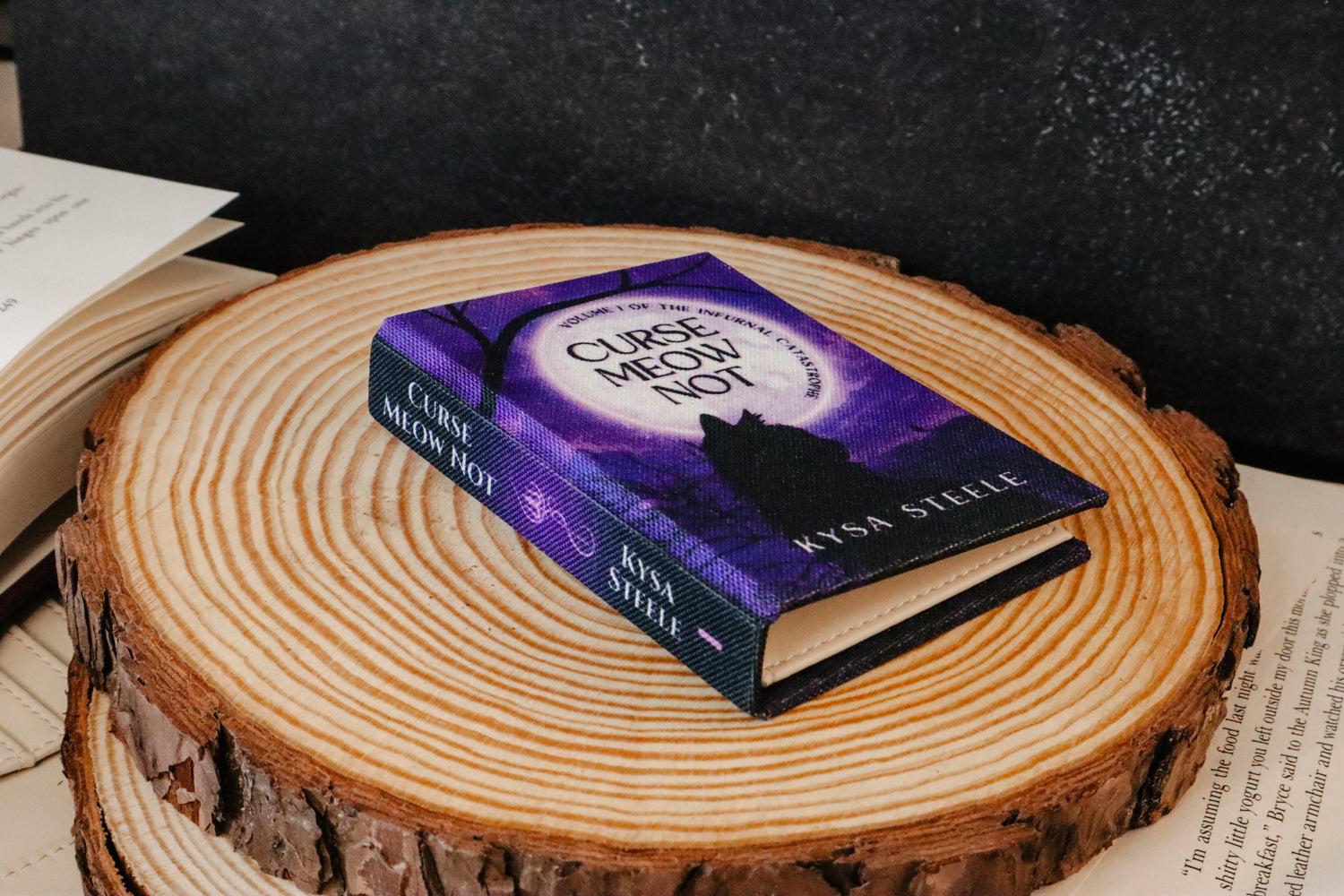 Curse Meow Not Officially Licensed Book Wallet