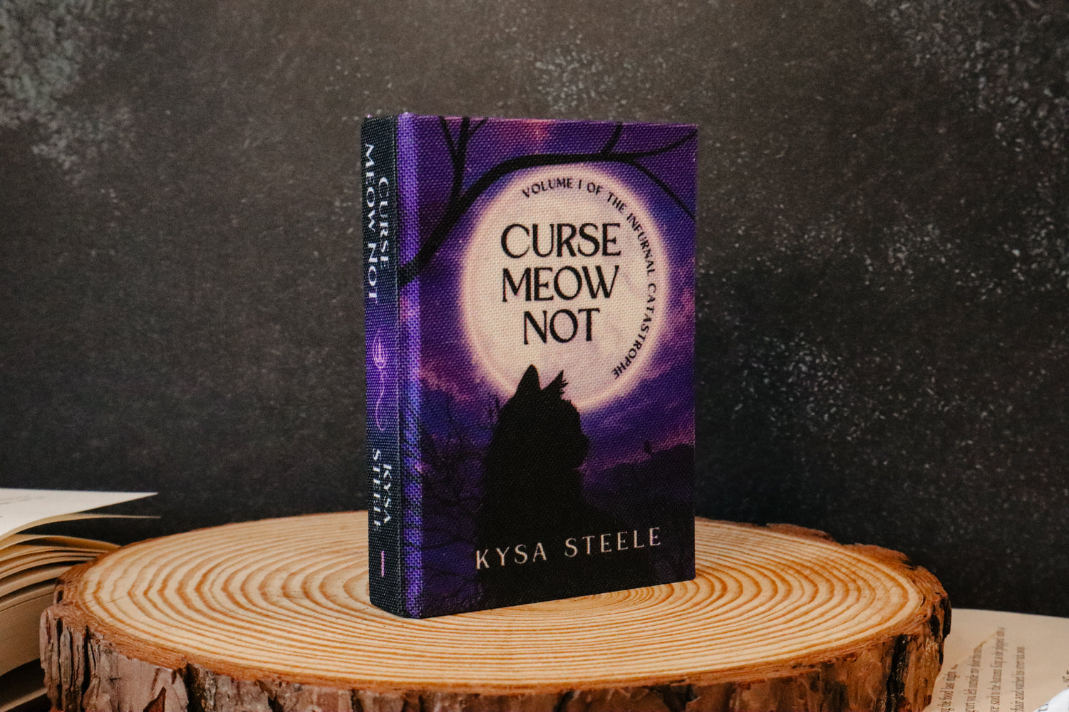 Curse Meow Not Officially Licensed Book Wallet