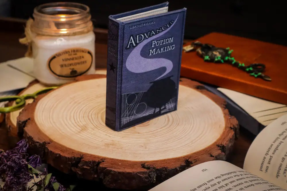 Advanced Potion Making Enchanter’s Wallet Book Cloth Book Wallet